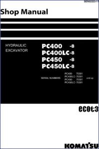 komatsu pc400, pc400lc, pc450, pc450lc workshop manual, komatsu workshop manual, komatsu pc400,