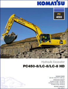 komatsu pc450lc, komatsu manual