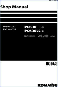 komatsu pc600, komatsu manual