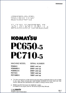 komatsu pc650, komatsu manual