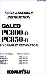 komatsu pc800, komatsu manual