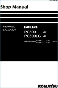 komatsu pc800, komatsu manual