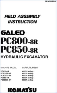 komatsu pc800, komatsu manual
