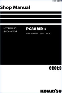 komatsu pc88mr, komatsu manual