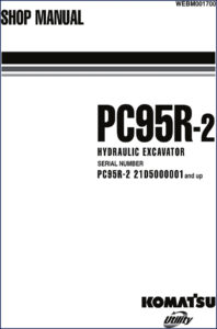 komatsu pc95r, komatsu manual