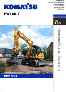 komatsu pw160, komatsu manual
