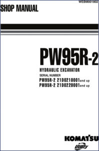 komatsu pw95r, komatsu manual