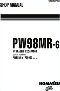 komatsu pw98mr, komatsu manual