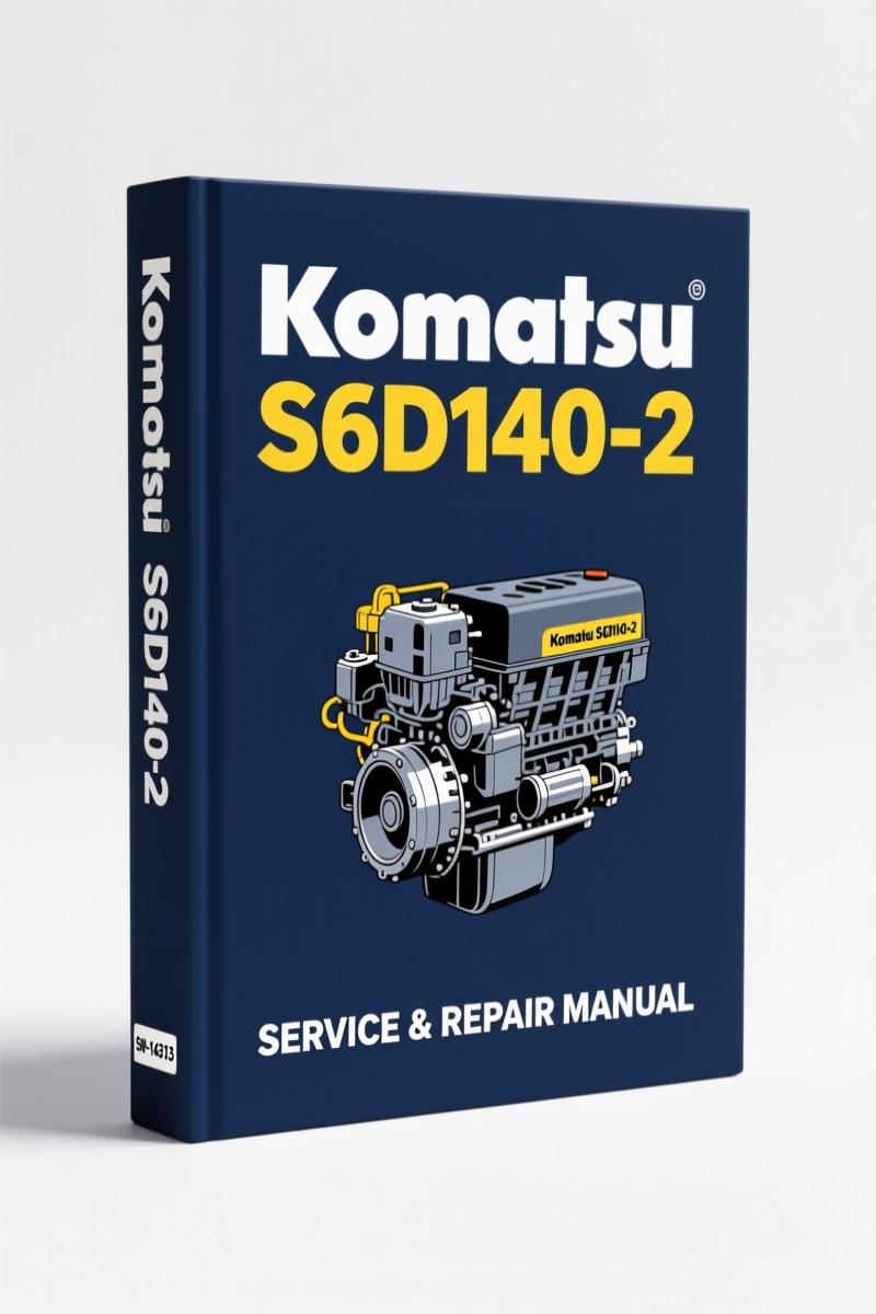 komatsu s6d140, komatsu manual