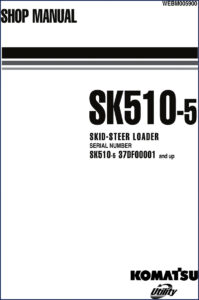 komatsu sk510, komatsu manual
