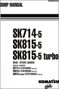 komatsu sk714, komatsu manual