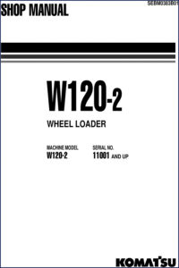 komatsu w120, komatsu manual