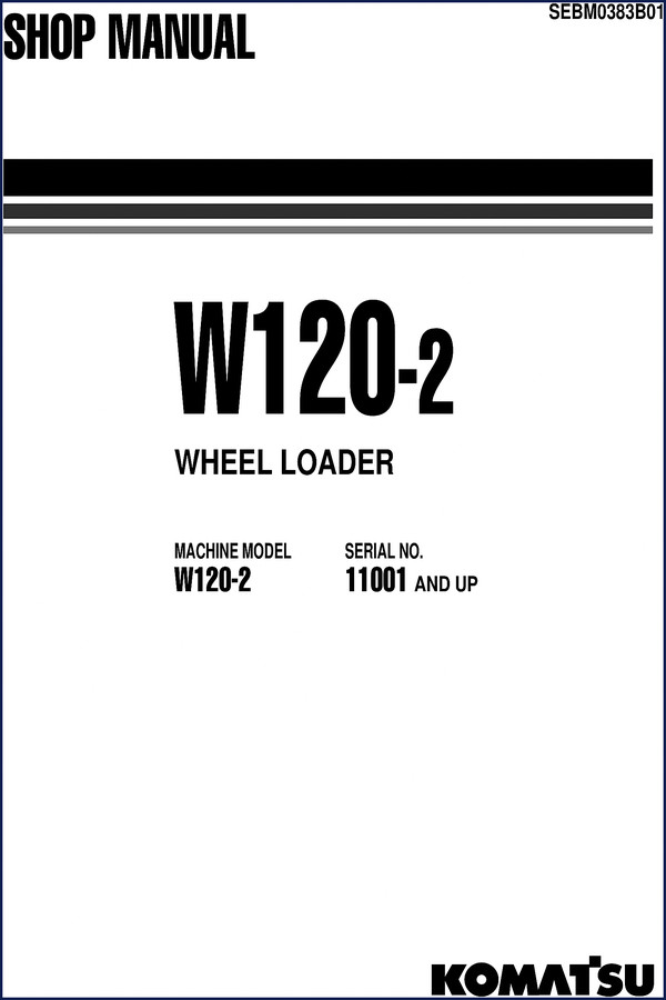 komatsu w120, komatsu manual