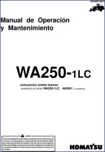 komatsu wa250, komatsu manual