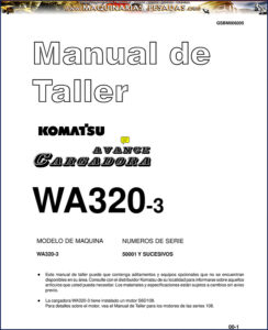 komatsu wa320, komatsu manual