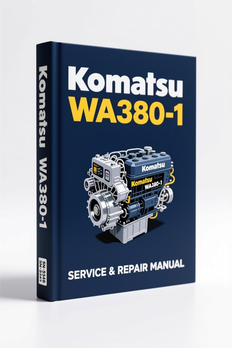 komatsu wa380, komatsu manual