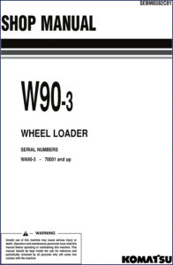 komatsu wa90, komatsu manual