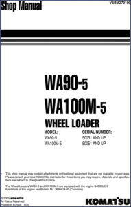 komatsu wa90, komatsu manual