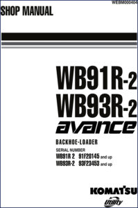 komatsu wb91r, komatsu manual