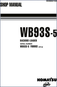 komatsu wb93s, komatsu manual