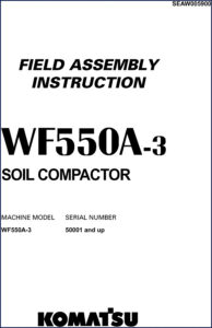 komatsu wf550a, komatsu manual