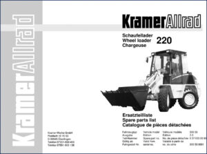 kramer 220 parts catalog, kramer parts catalog, kramer 220