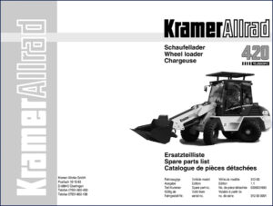 kramer 420 parts catalog, kramer parts catalog, kramer 420