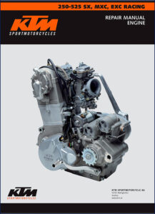 ktm 250, 525 repair manual, ktm repair manual, ktm 250,