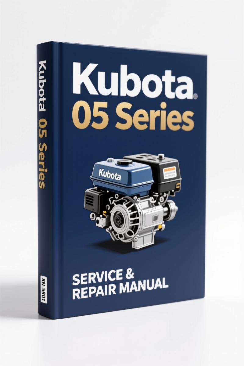 kubota 05 series 1996 workshop manual, kubota workshop manual, kubota 05