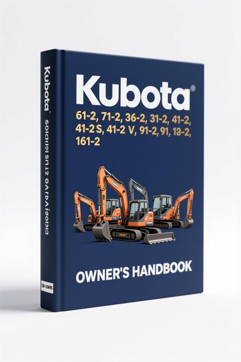 kubota 61, kubota manual