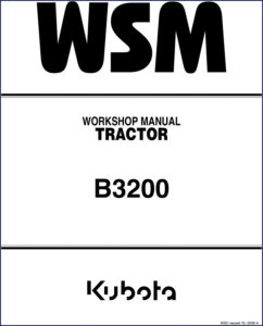 kubota b3200 2008 workshop manual, kubota workshop manual, kubota b3200
