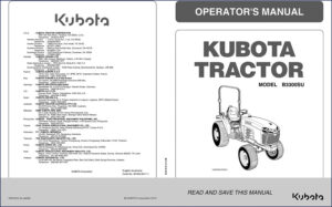 kubota b3300su 2010 operators manual, kubota manual, kubota b3300su