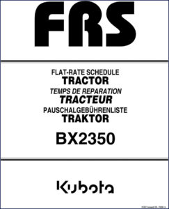 kubota bx2350 2006 service manual, kubota service manual, kubota bx2350