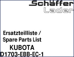 kubota d1703 1994 parts catalog, kubota parts catalog, kubota d1703