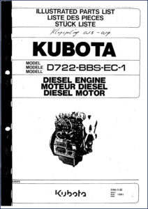 kubota d722, kubota manual