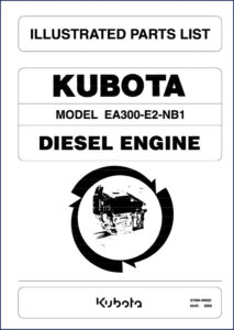 kubota ea300, kubota manual