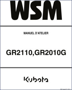 kubota gr2110, gr2010g 2013 workshop manual, kubota workshop manual, kubota gr2110,