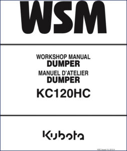 kubota kc120hc 2010 workshop manual, kubota workshop manual, kubota kc120hc