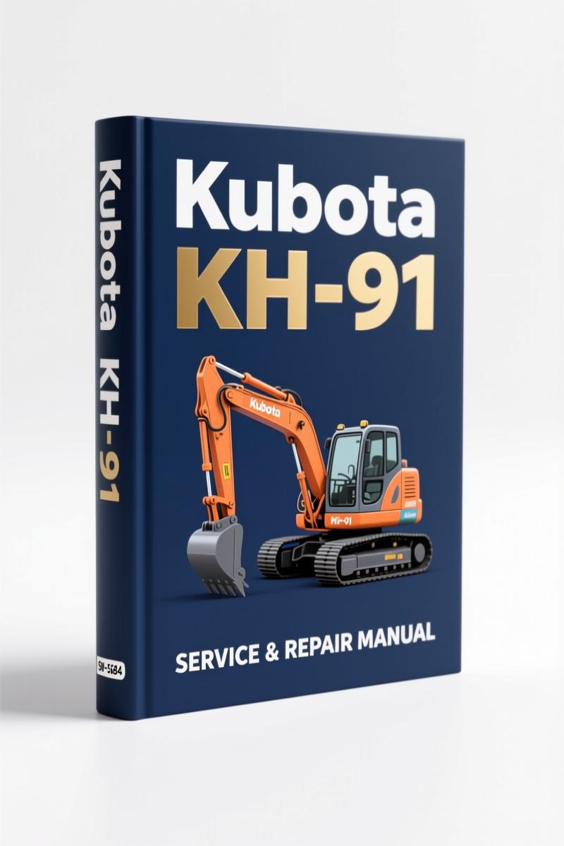 kubota kh, kubota manual