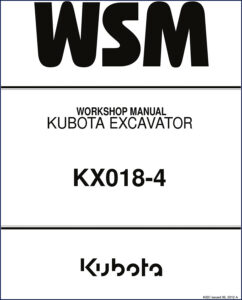 kubota kx018, kubota manual