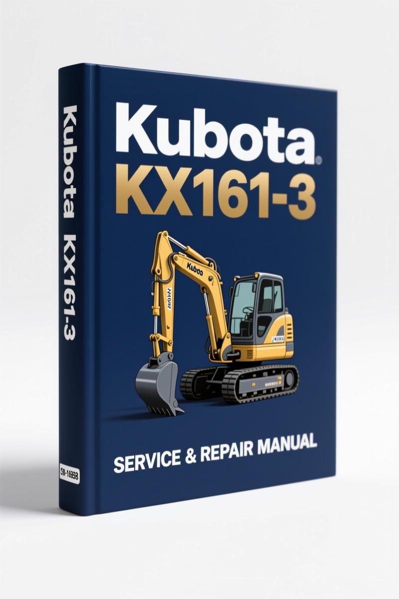 kubota kx161, kubota manual