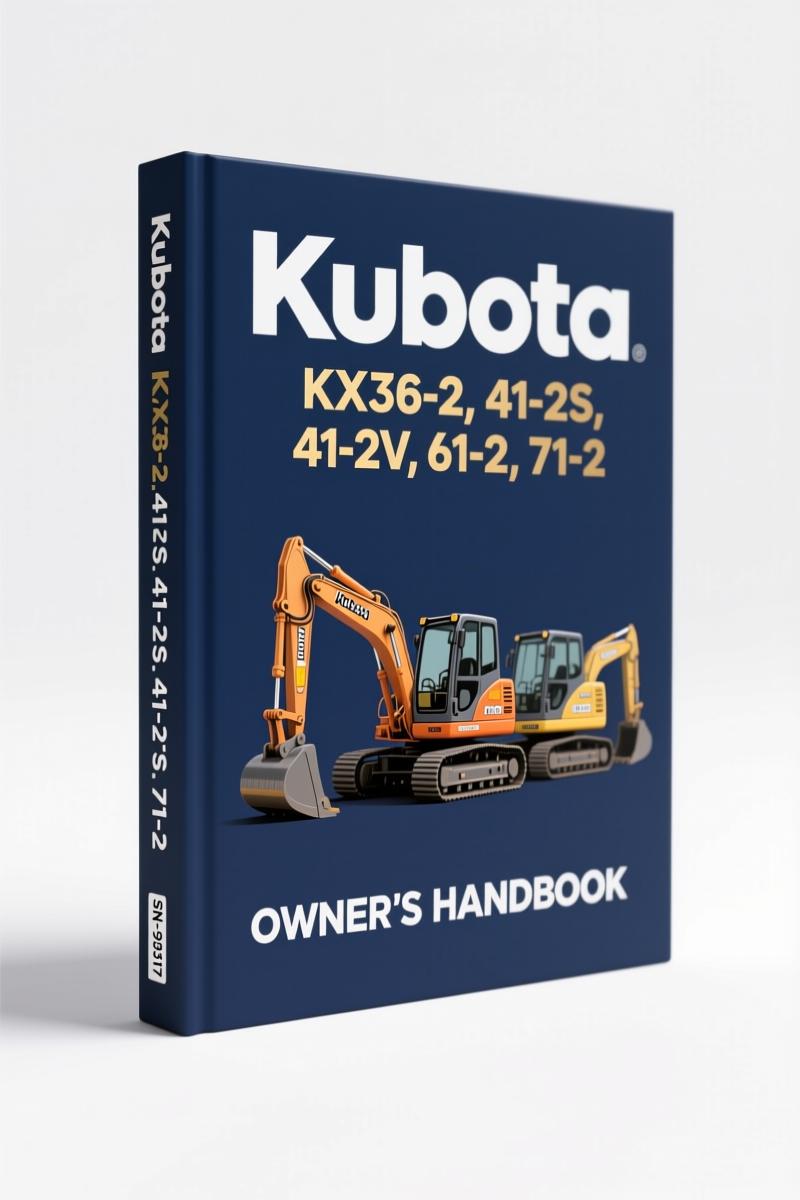 kubota kx36, kubota manual