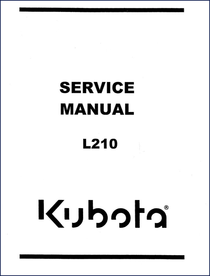 kubota l210 z 1100, kubota manual, kubota l210