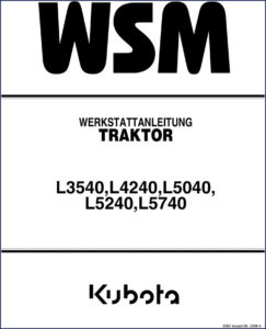 kubota l3540 l4240 l5040 l5240 l5740 2008 workshop, kubota workshop manual, kubota l3540