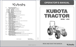 kubota l4600 2012 operators manual, kubota manual, kubota l4600