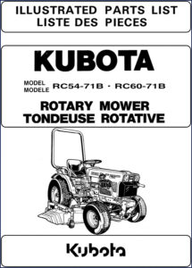 kubota rc54, kubota manual