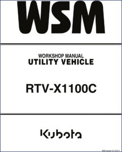 kubota rtv, kubota manual