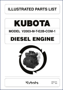 kubota v2003, kubota manual