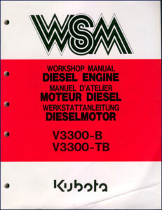 kubota v3300, kubota manual