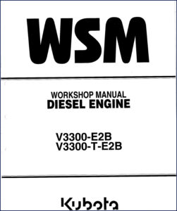 kubota v3300, kubota manual